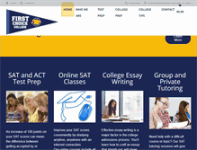 Tablet Screenshot of firstchoicecollege.com